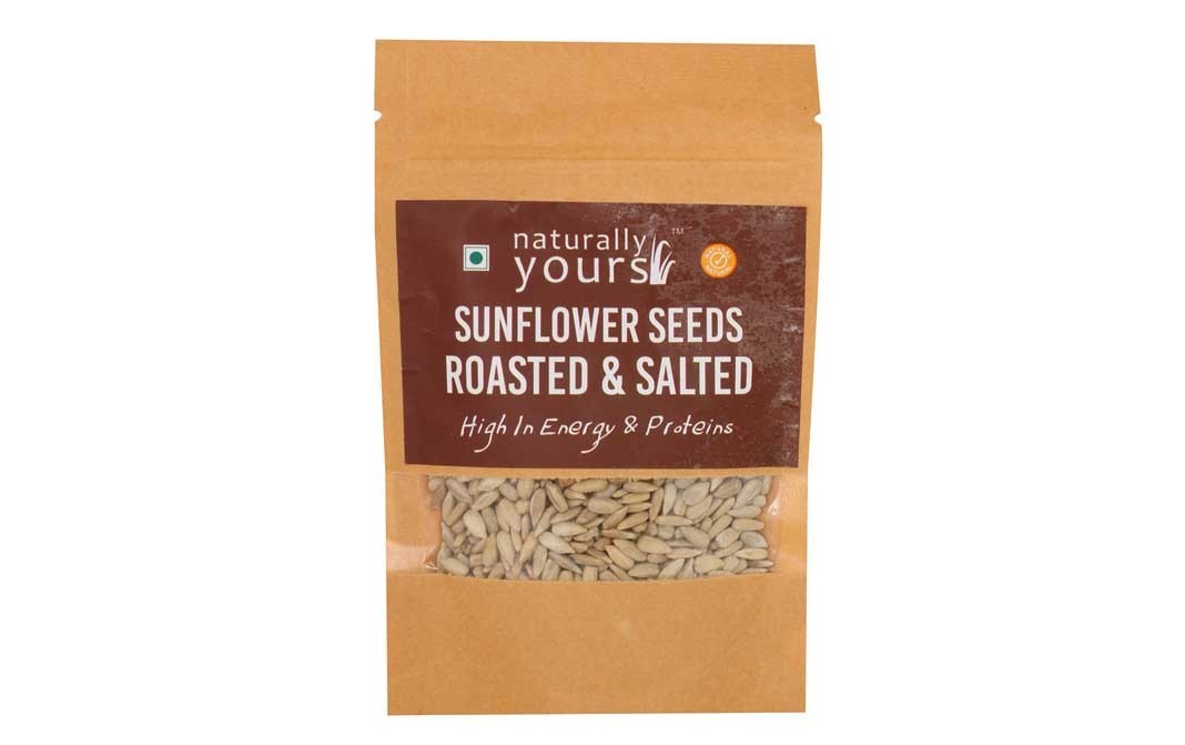 Naturally yours Sunflower Seeds Roasted & Salted   Pack  50 grams